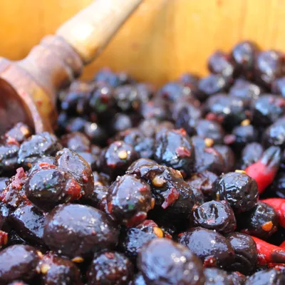 Wunderbare Oliven vom Märit